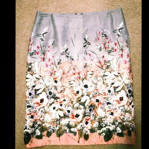 Talbots Floral skirt